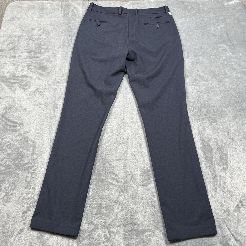 Ministry Of Supply Mens Velocity Dress Pants Brown Flat Front Straight Leg 31x31 - Picture 7 of 7